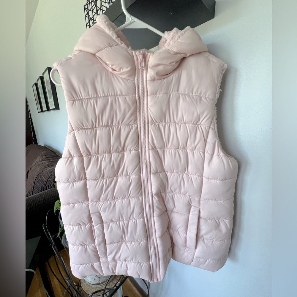 New York & Company Hooded Puffer Vedt